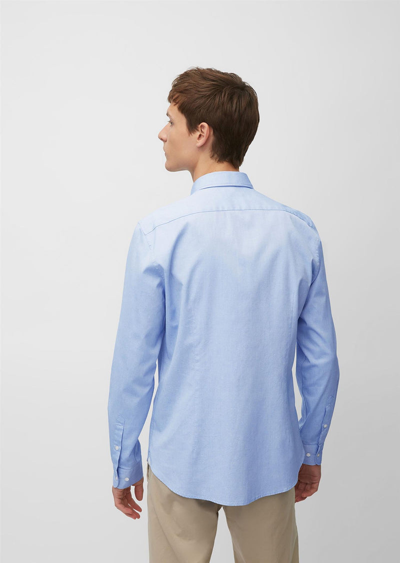 Kent collar Skjorte Organic - Light Blue