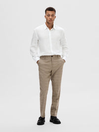 Kylian Regular Linskjorte - White