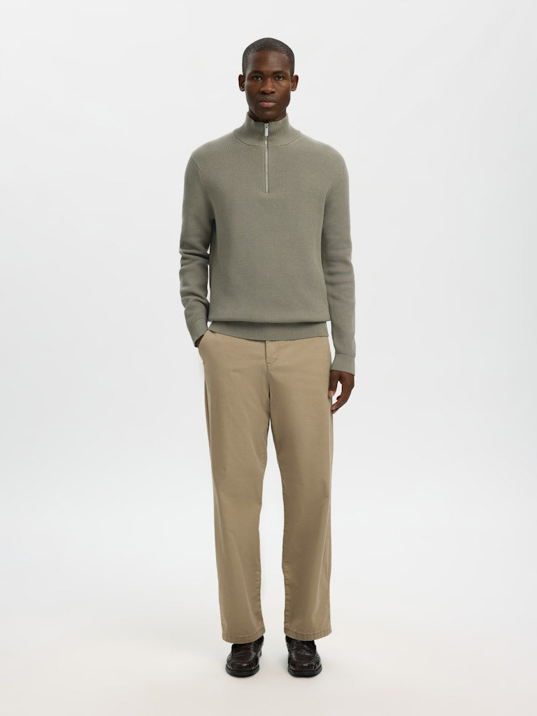 Dane Genser Half Zip - Vetiver