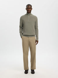 Dane Genser Half Zip - Vetiver