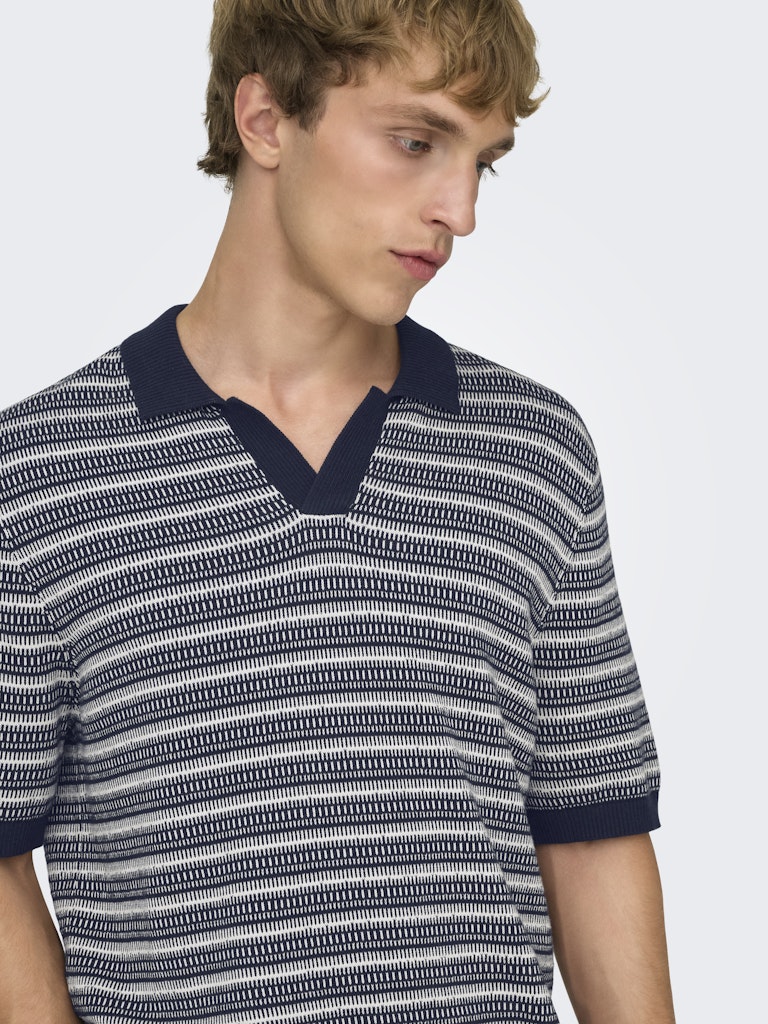 Tilo Regular Polo - Dark Sapphire