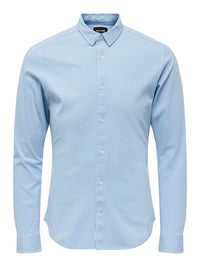 Miles Flex Shirt - Cashmere Blue