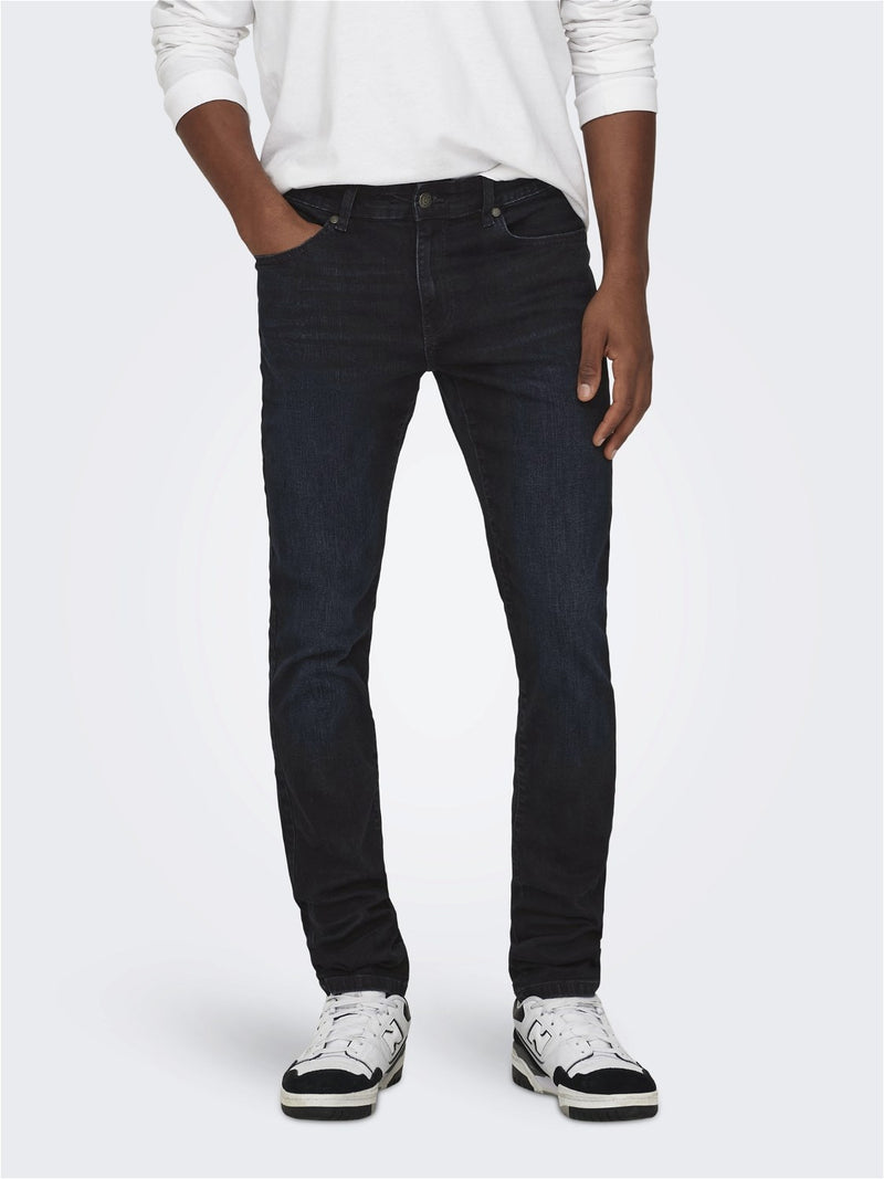 LOOM Flex Jeans Slim 6921 - Blue Black Denim