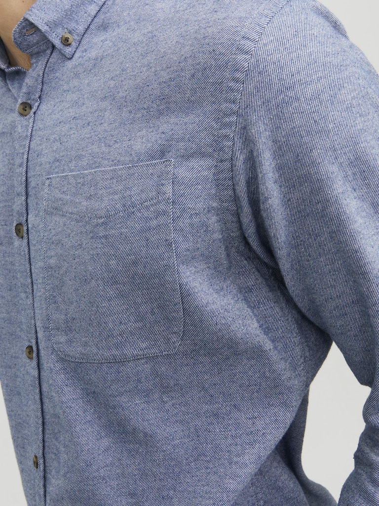 Classic Melange Skjorte - Faded Denim Jack&Jones