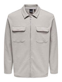 Kodyl Overshirt Full Zip - Ash