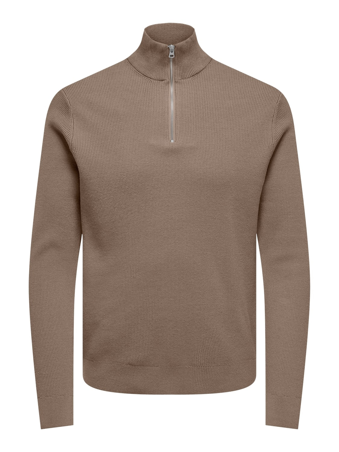 Phil Genser Half Zip - Desert Taupe