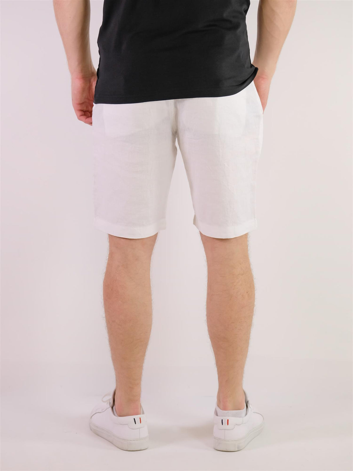 Peppon Linshorts - White
