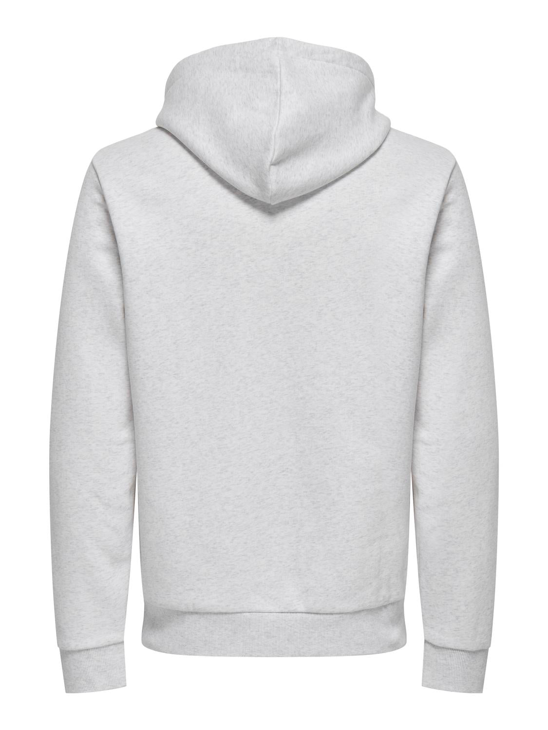 Ceres Hettegenser - Super Light Grey Melange
