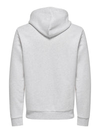 Ceres Hettegenser - Super Light Grey Melange