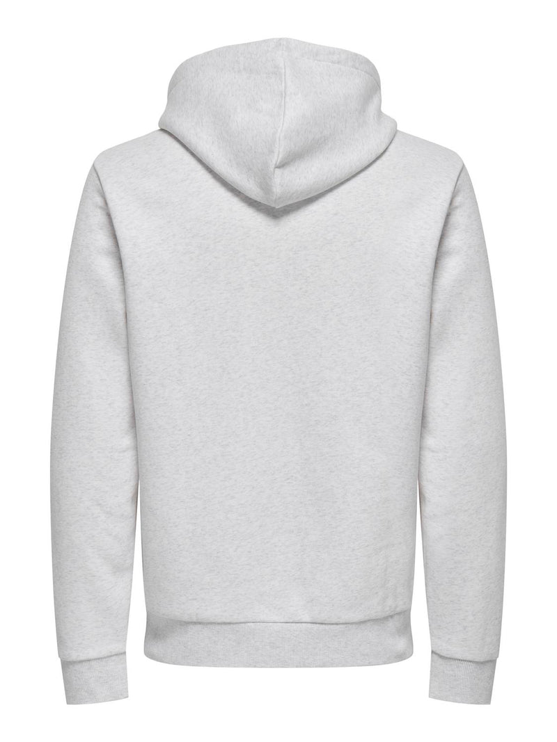 Ceres Hettegenser - Super Light Grey Melange