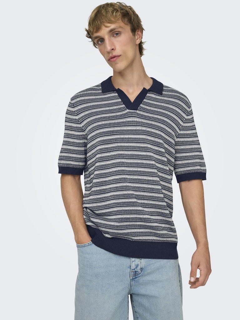Tilo Regular Polo - Dark Sapphire