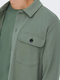 Kodyl Overshirt - Chinois Green/Castor Grey
