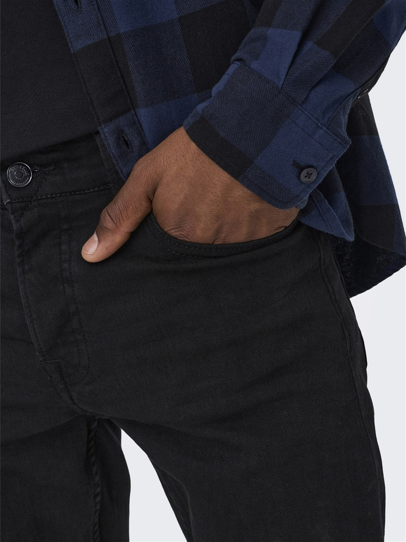 LOOM Flex Jeans Slim 0448 - Black