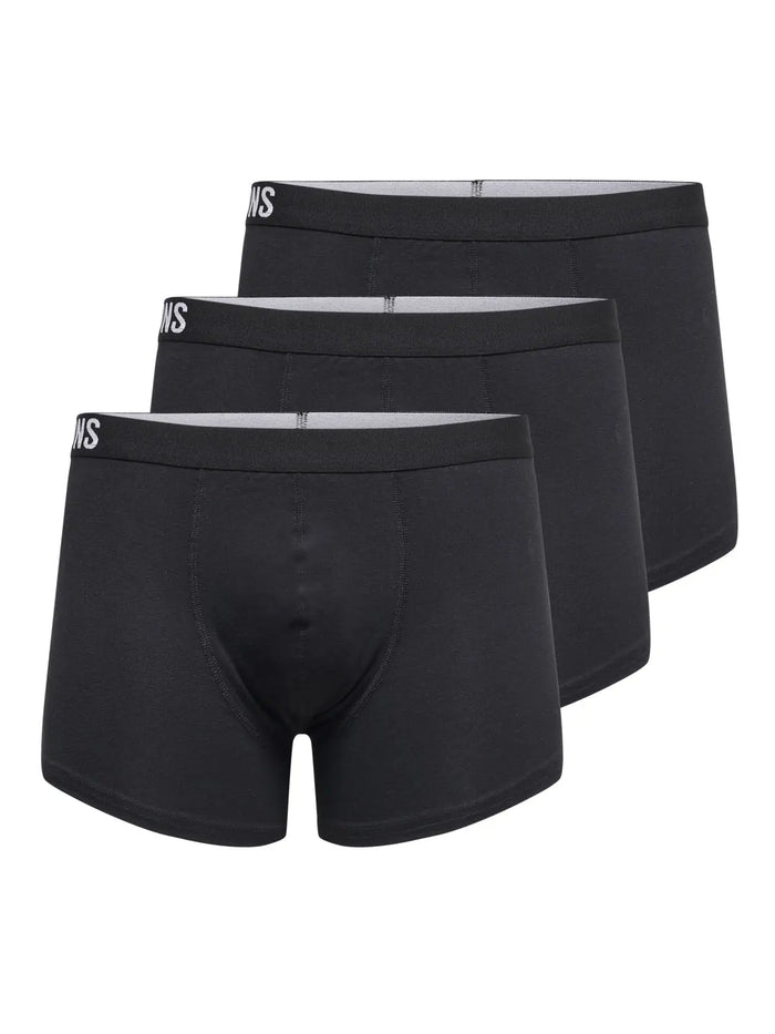 3-pack Boxer - Black Only & Sons