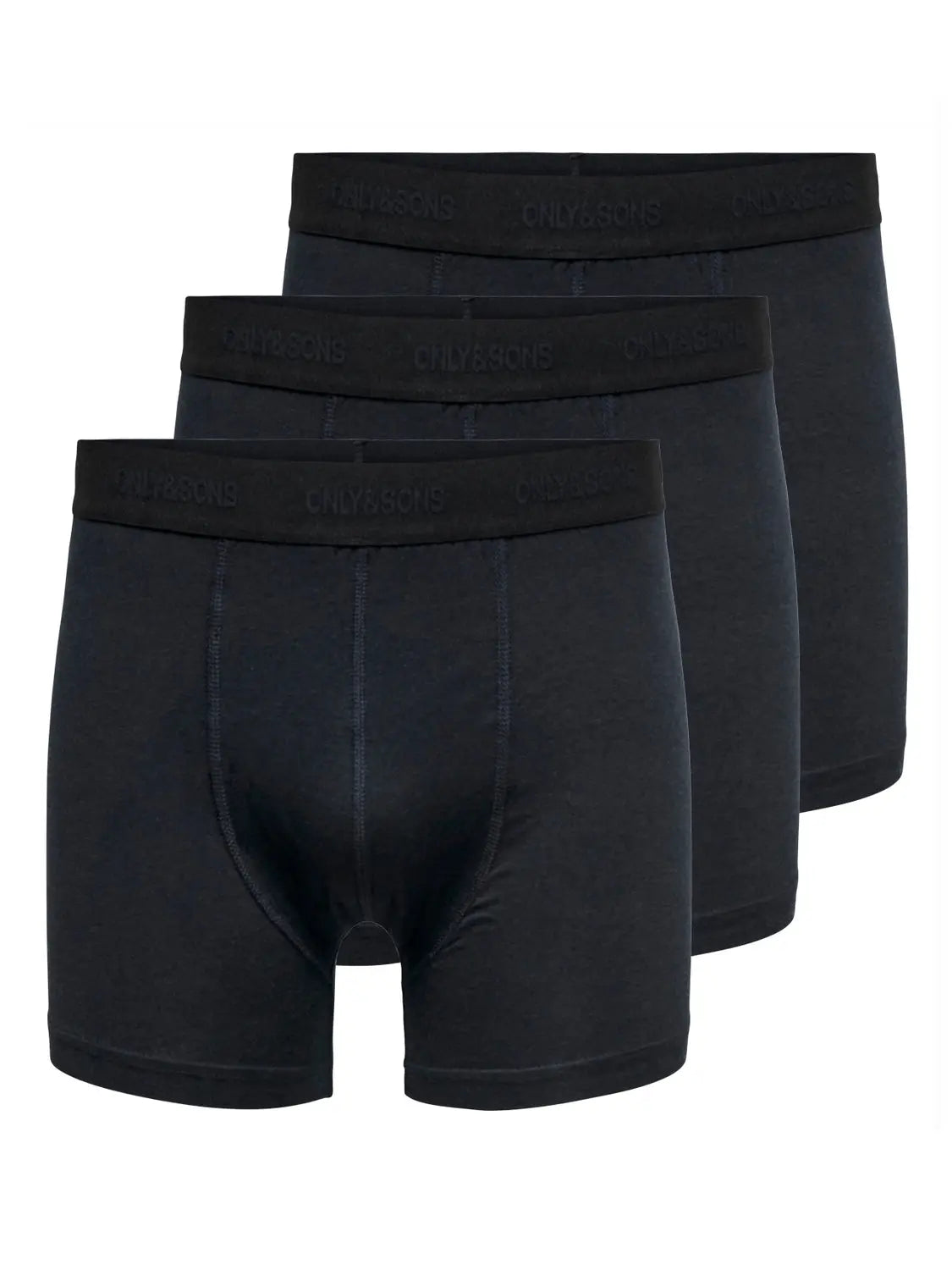 3-pack Fitz Boxer Bambus - Black Only & Sons