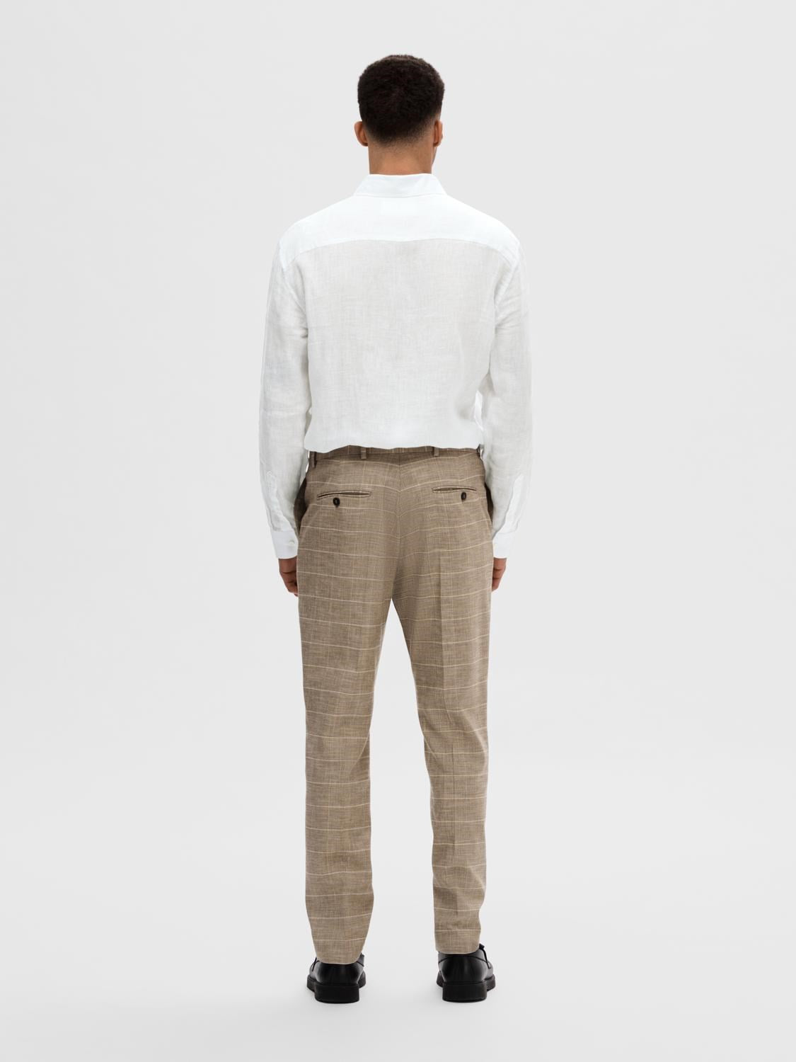 Kylian Regular Linskjorte - White