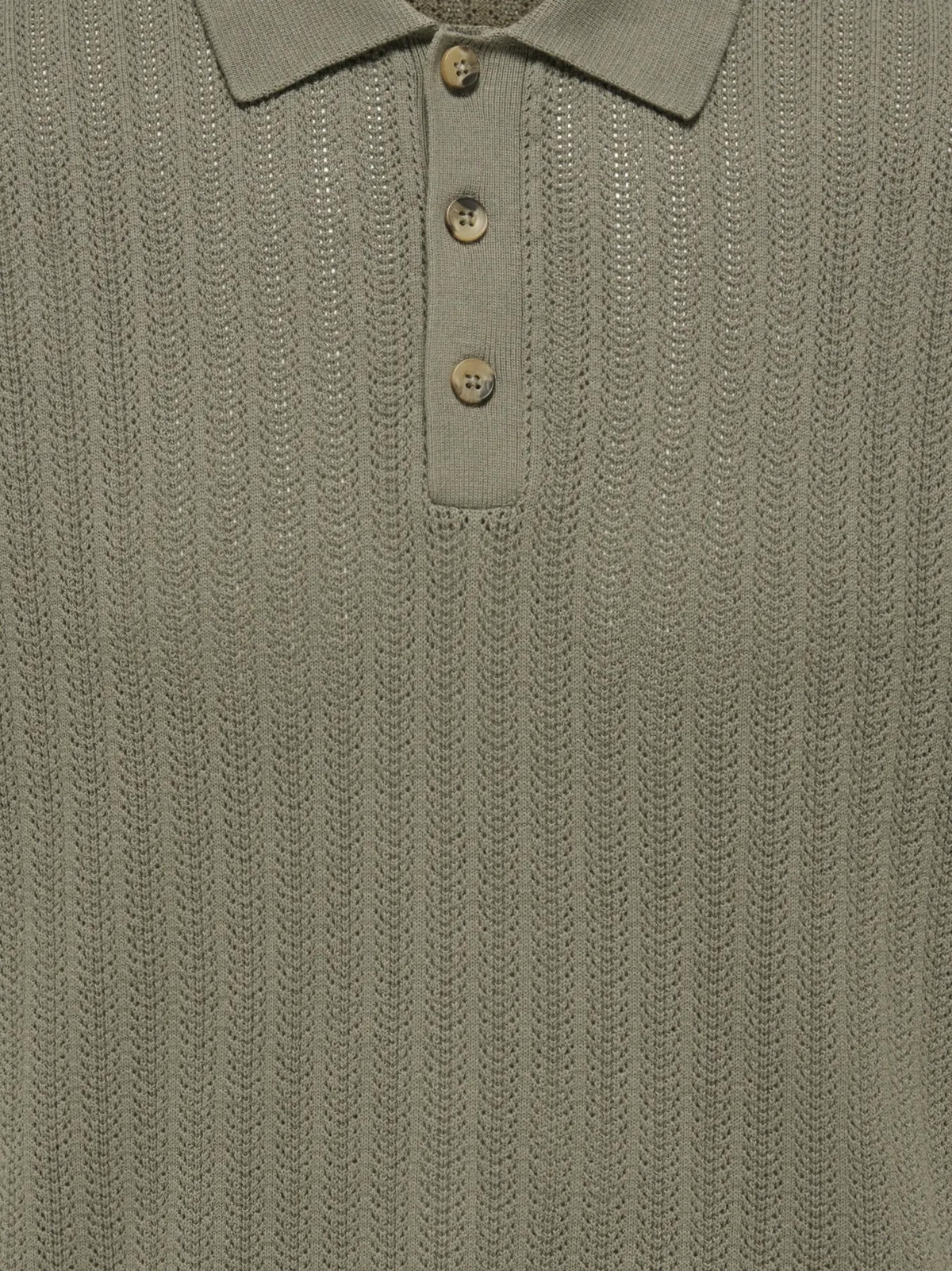 Moon Strikket Polo - Bungee Cord