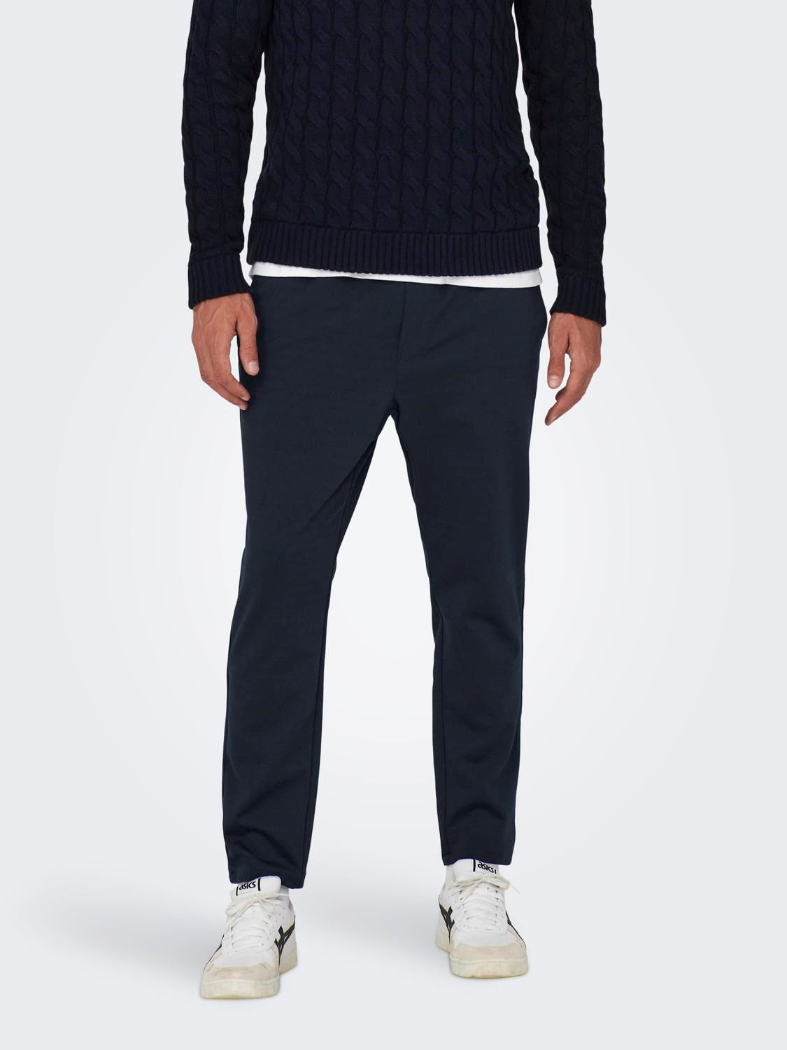 Linus Tappered Bukse 2454 - Dark Navy Only & Sons