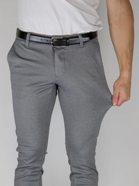 Flex pant Roedekro - Grey Melange Indicode