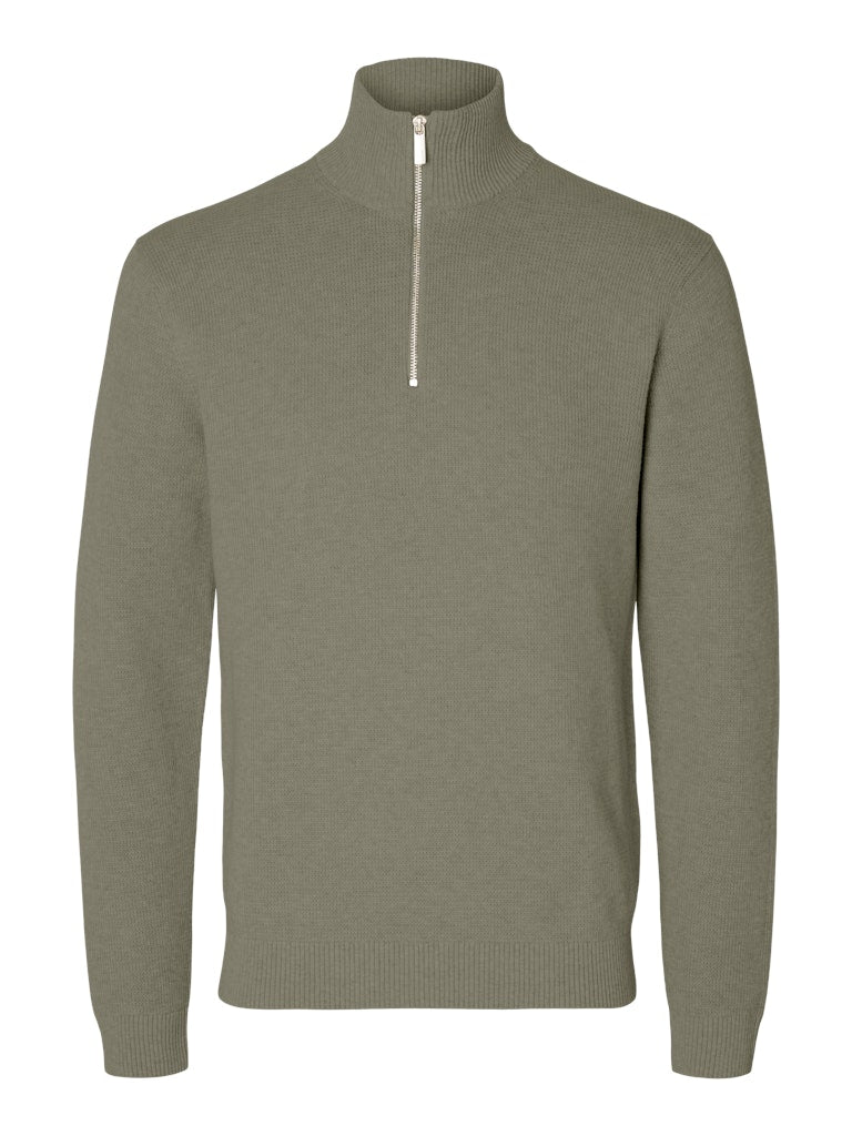 Dane Genser Half Zip - Vetiver