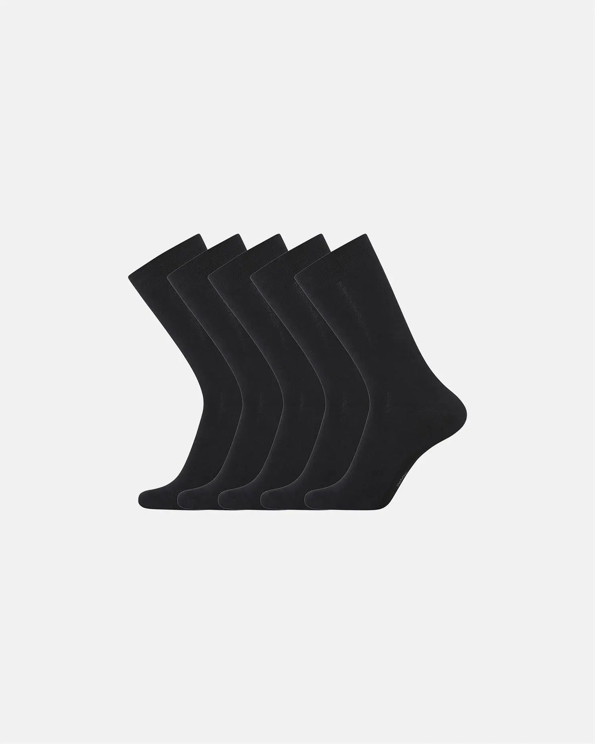 5-pack Bambussokker - Black Dovre
