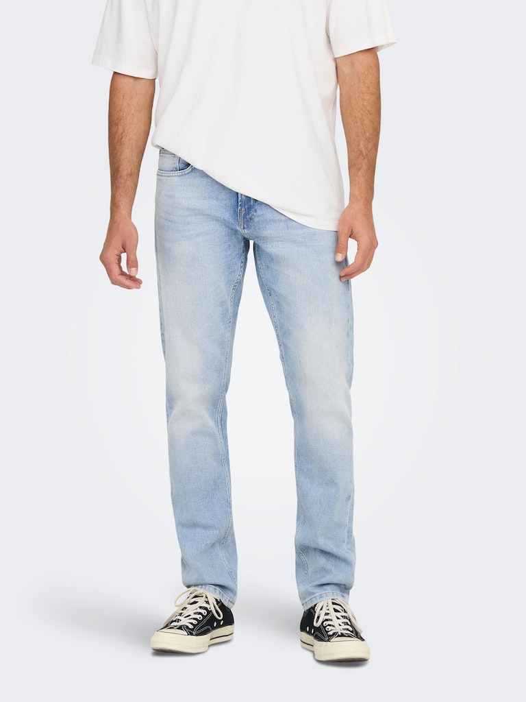 WEFT Flex Jeans Regular 4873 - Light Blue Denim