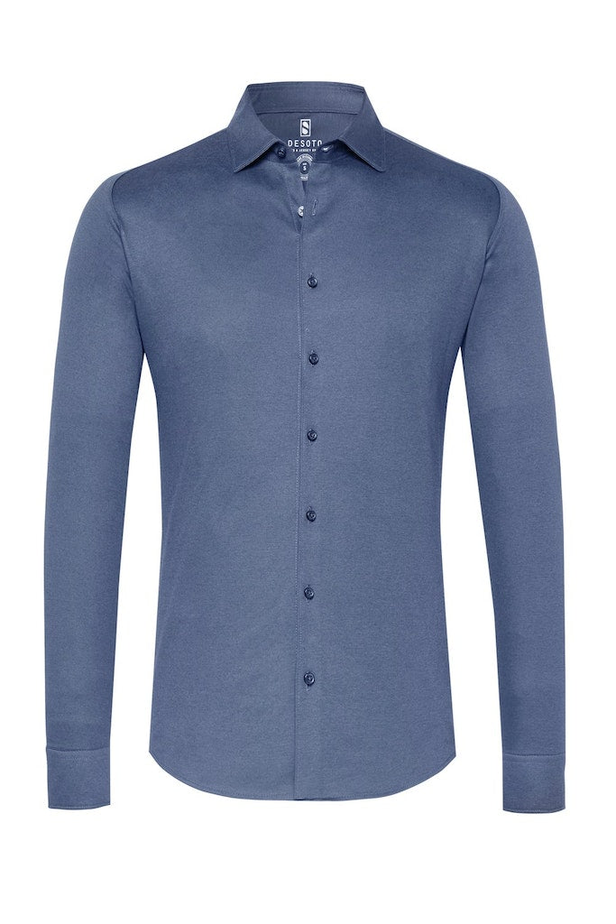 Kent Flex Shirt 501 - Blue