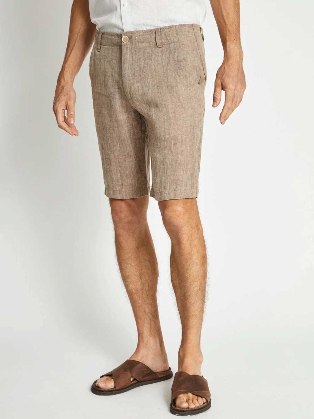 Abel Linshorts - Brown