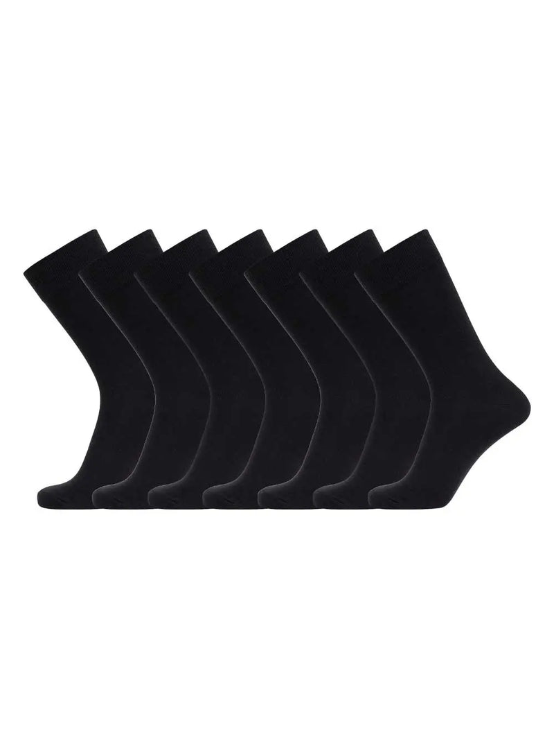 7-pack Bambussokker - Black Dovre