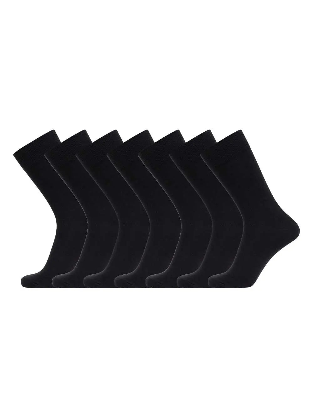 7-pack Bambussokker - Black Dovre