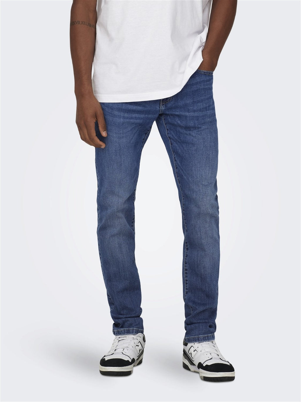 WEFT Flex Jeans Regular 6755 - Medium Blue Denim