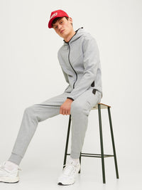 Fusion Joggebukse - Light Grey Melange