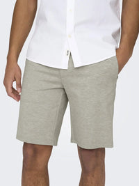 Mark Flex shorts 0209/8669 Melange - Chinchilla Only & Sons