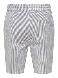 Sinus Seersucker Shorts 0267 - Naval Acadamy Stripes