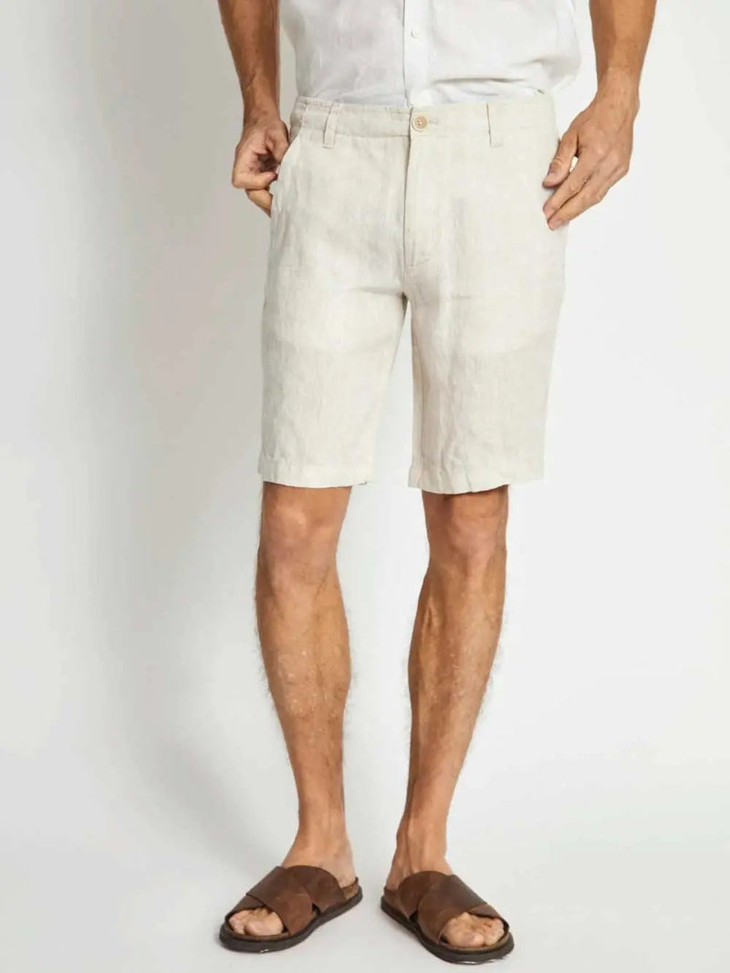 Abel Linshorts - Beige Bruun & Stengade