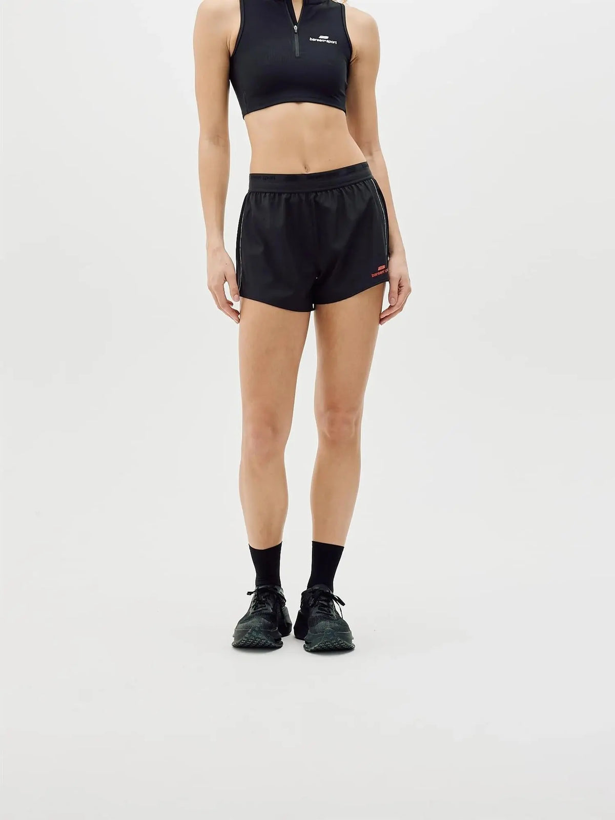 Active Shorts Women - Black Bareen