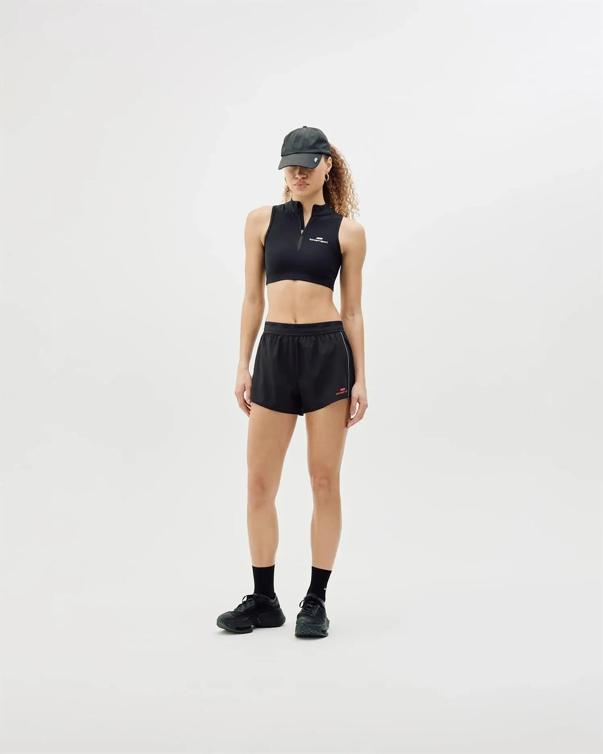 Active Shorts Women - Black Bareen