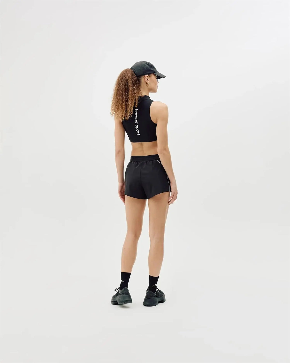 Active Shorts Women - Black Bareen