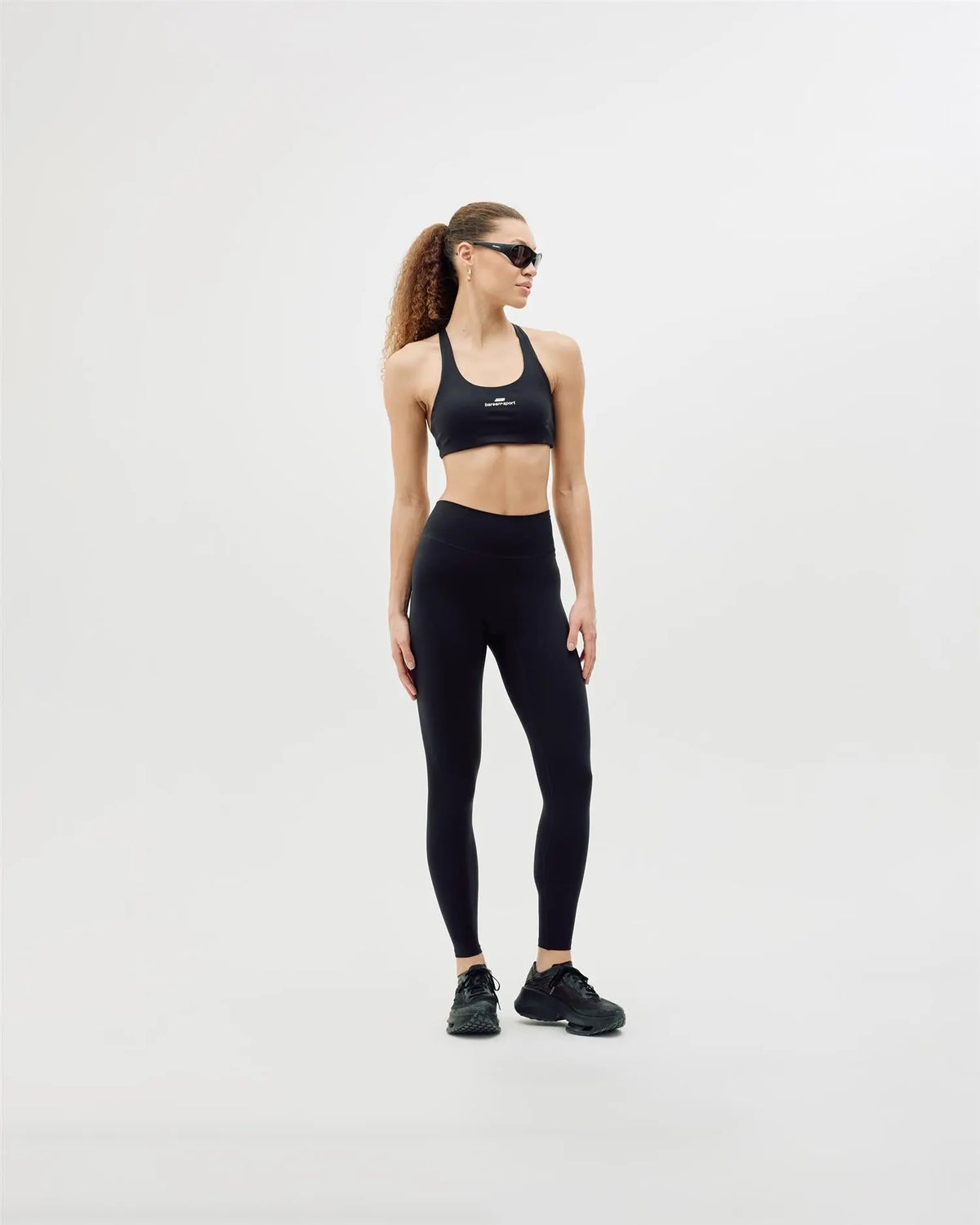 Active Tights - Black Bareen
