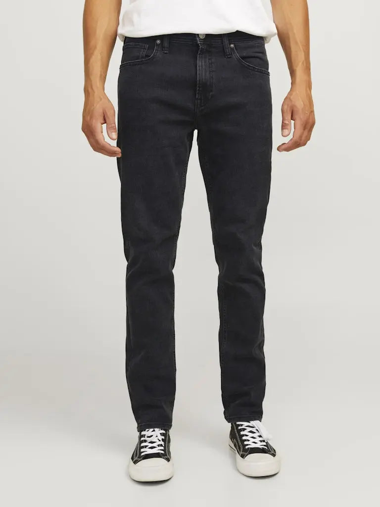 Adam Tappered Flex Jeans 270 - Black Denim JJ Rebel