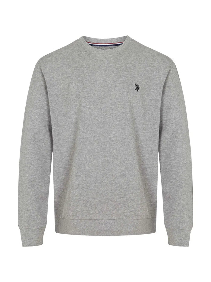 Adler Sweat Rund Hals - Grey Melange U.S. Polo Assn.