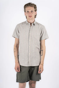 Aggasi Linskjorte SS - Green Shadow Marcus