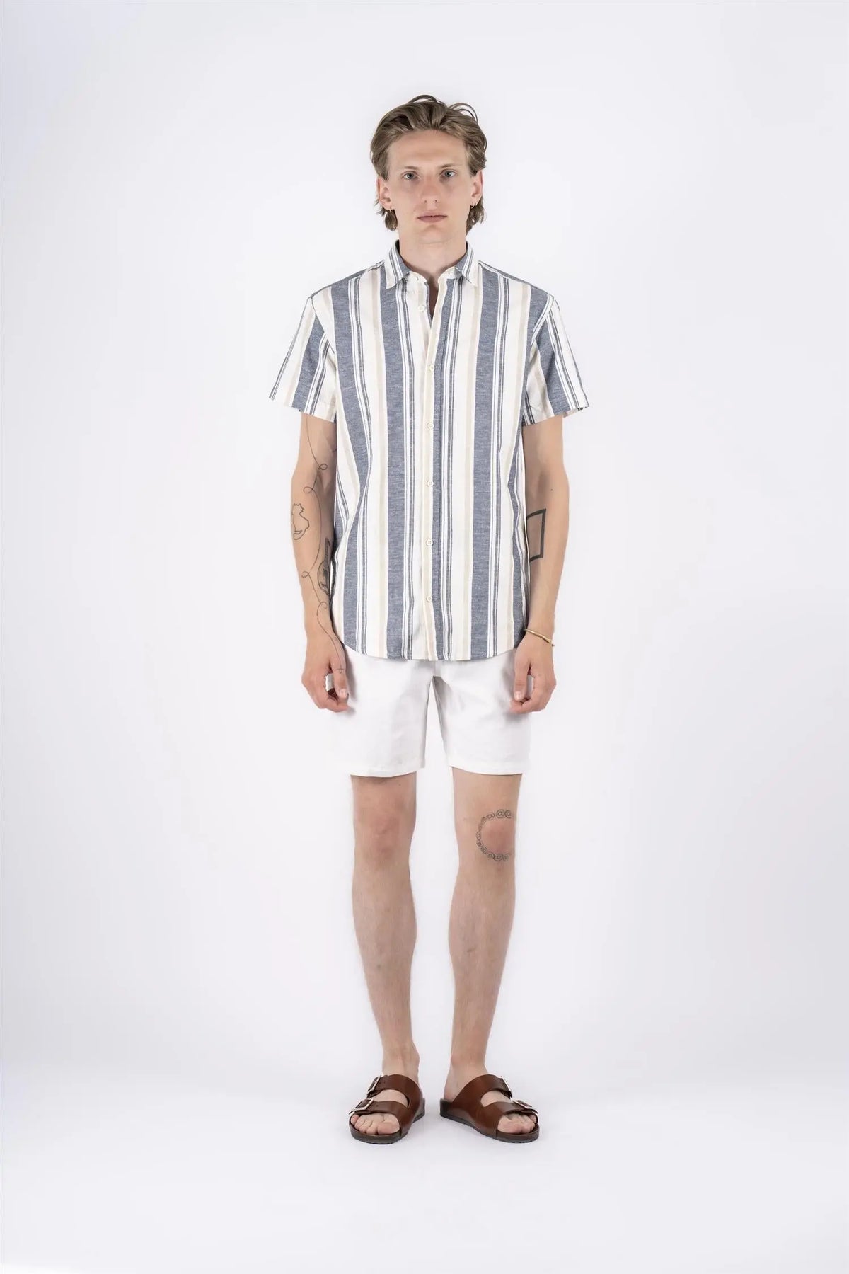 Aggasi Linskjorte SS - Off-White Marcus
