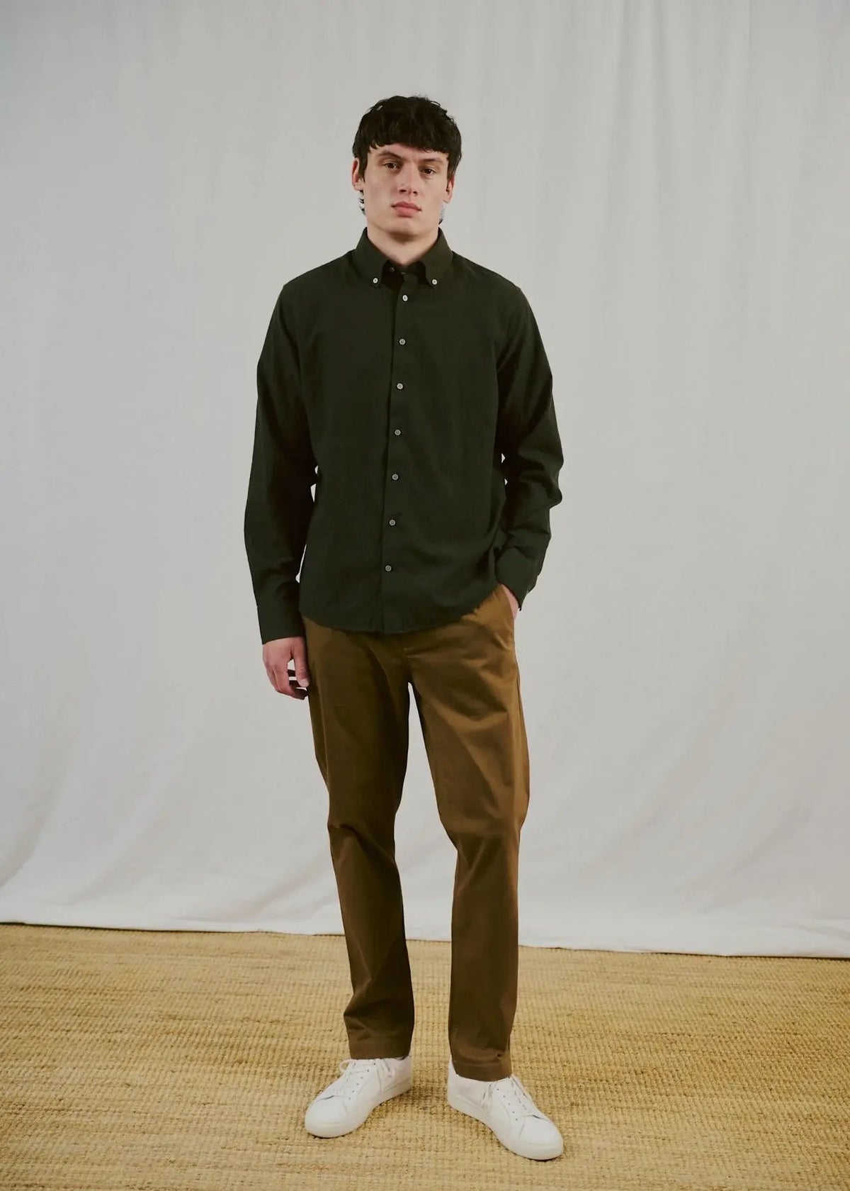 Akihito Flanellskjorte - Green Bruun & Stengade