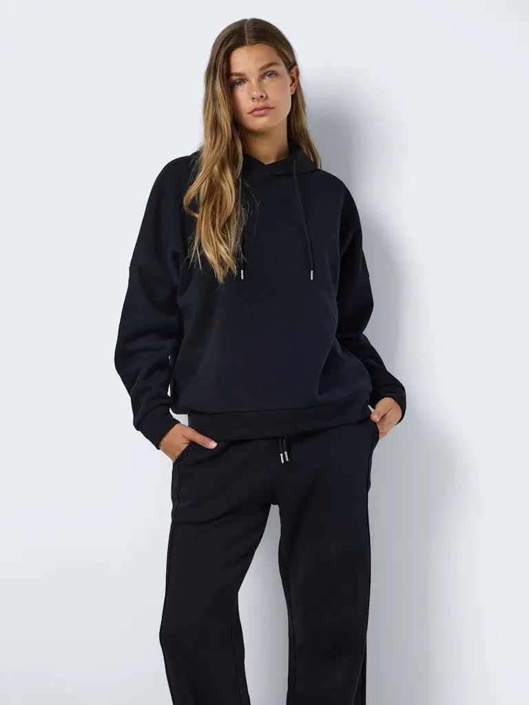 Alden Oversized Hettegenser - Black Noisy May