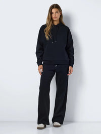 Alden Oversized Hettegenser - Black Noisy May