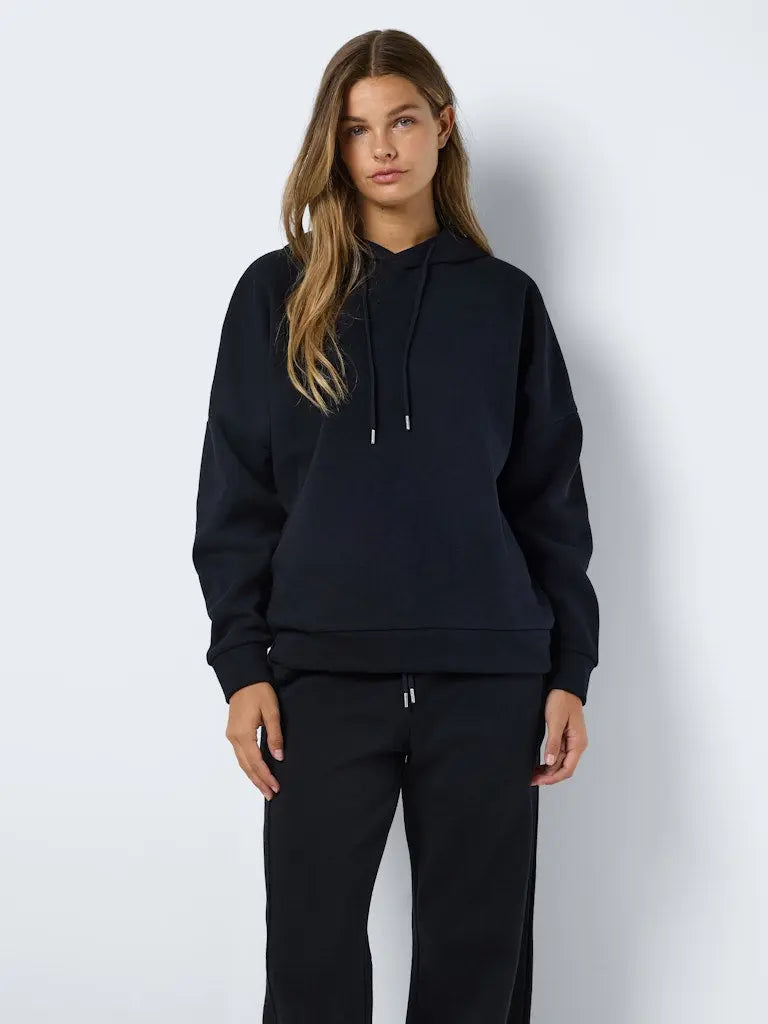 Alden Oversized Hettegenser - Black Noisy May