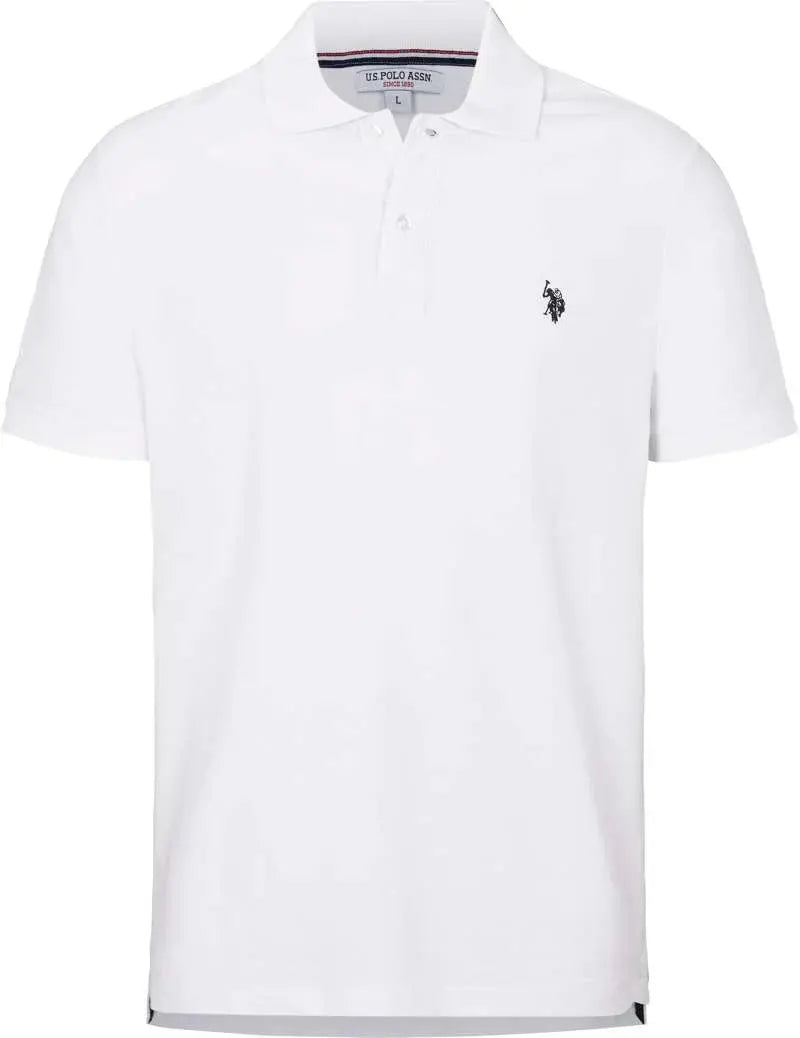 Alfred Polo Pique - White U.S. Polo Assn.