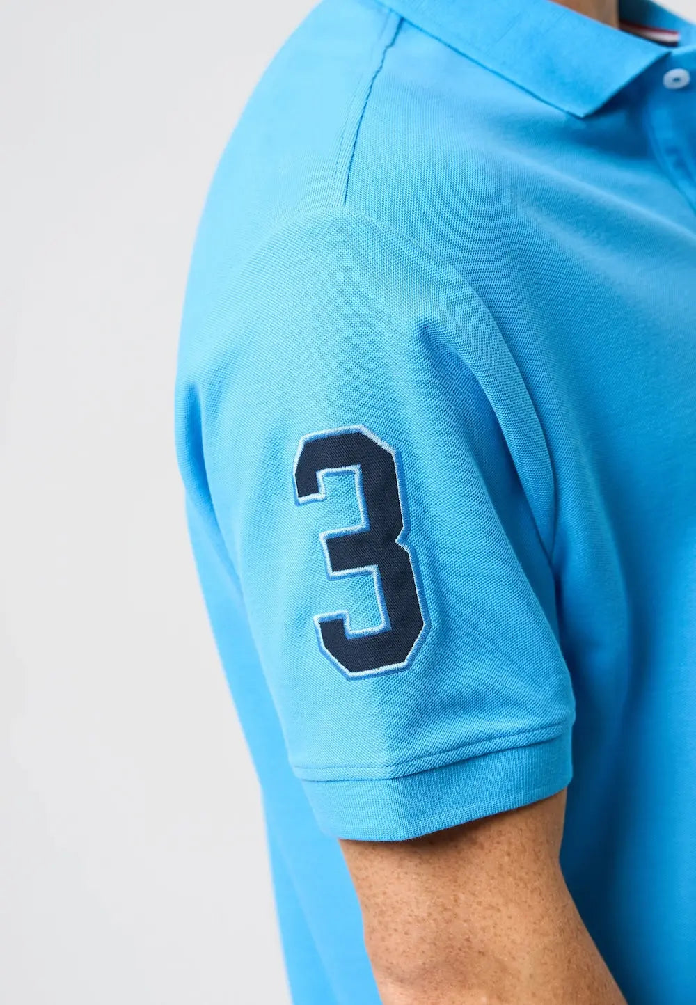 Alfredo Polo Pique - Azure Blue U.S. Polo Assn.