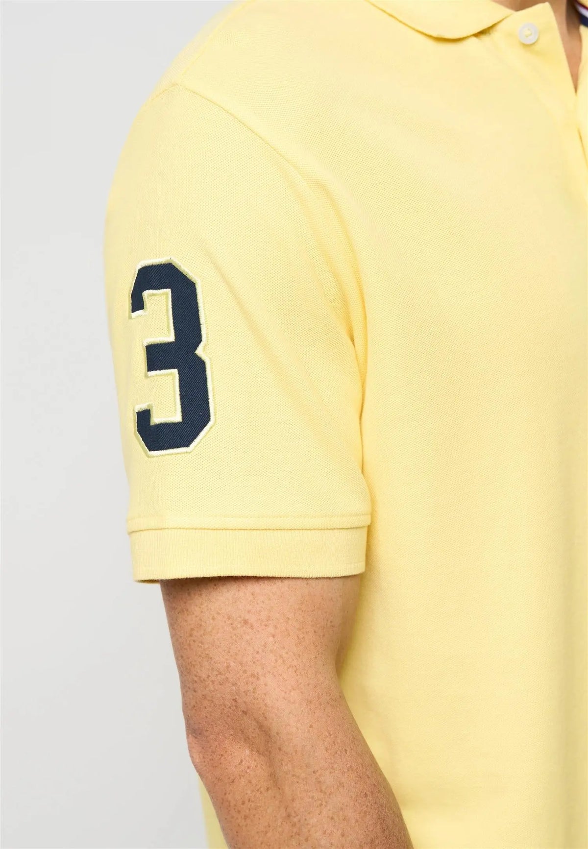 Alfredo Polo Pique - Pale Banana U.S. Polo Assn.